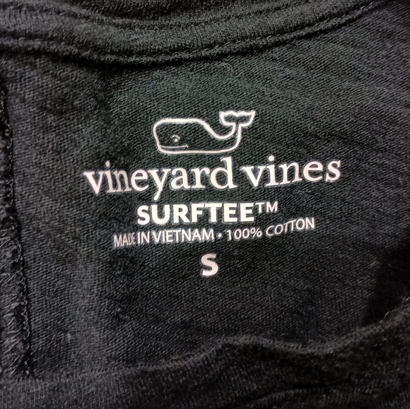 Vineyard Vines Black Surftee Tank Top Size Small - Picture 8 of 8